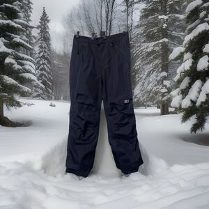 Obermeyer Goretex Essential Snow Pants Men L Black Ski Boarding